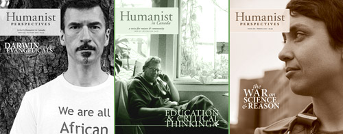 Humanist Perspectives covers