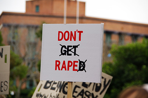 Don't Rape (Photo by Richard Potts [CC BY 2.0], via Flickr)
