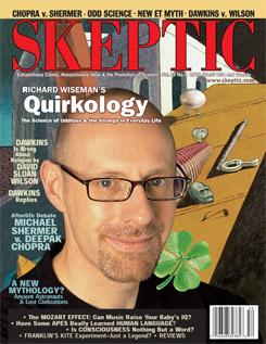 Skeptic magazine, vol 13, no 4