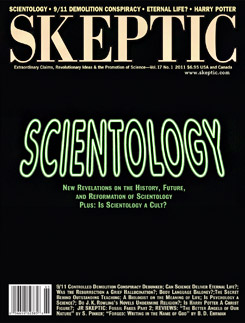 Skeptic magazine, vol 17, no 1 (cover)