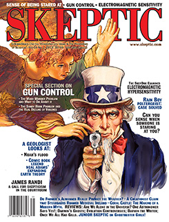 Skeptic magazine, vol 18, no 1 (cover)