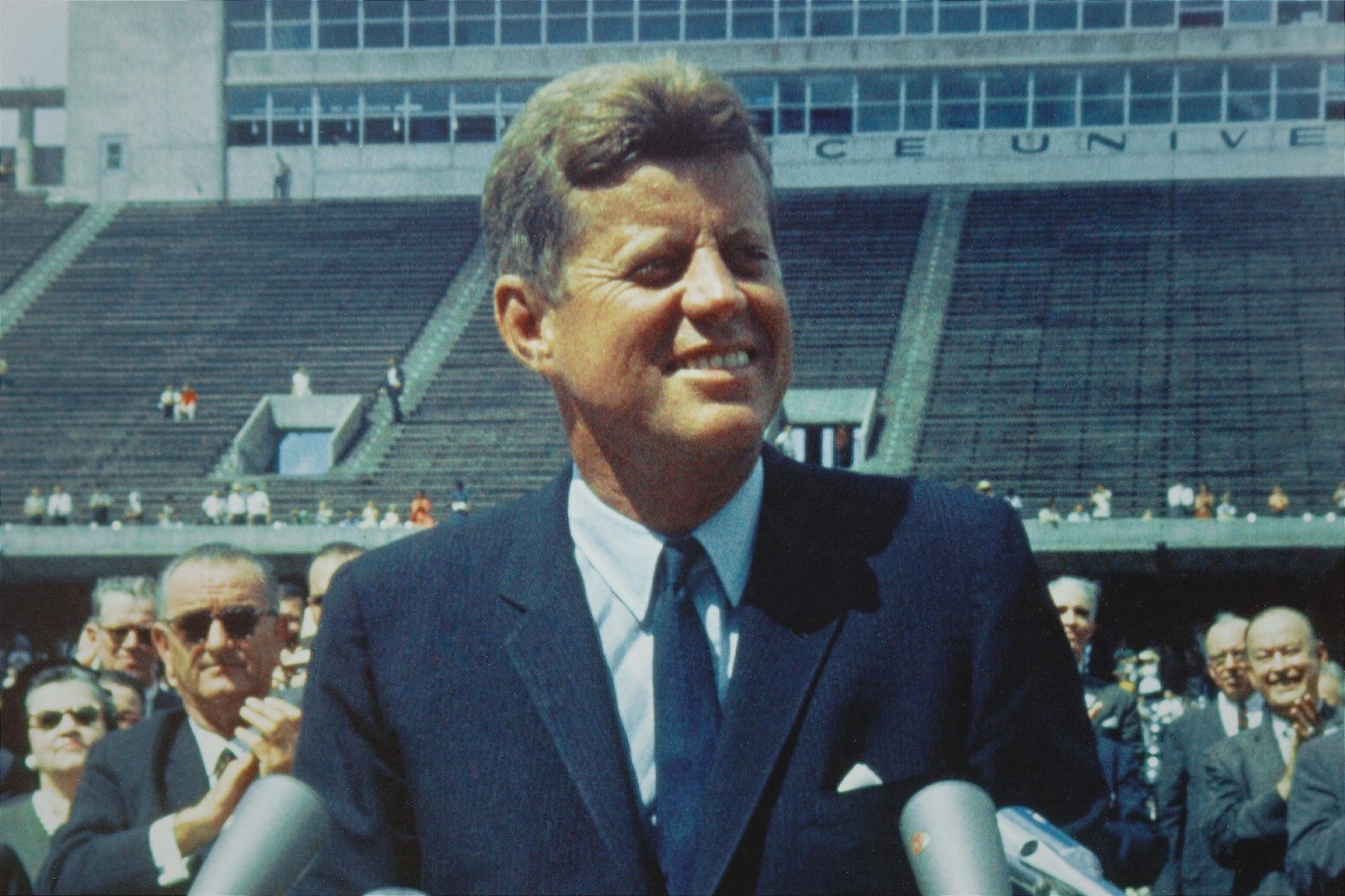 person standing on stage