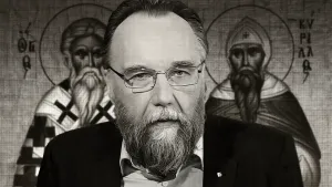 Aleksandr Dugin, Vladimir Putin, and Donald Trump