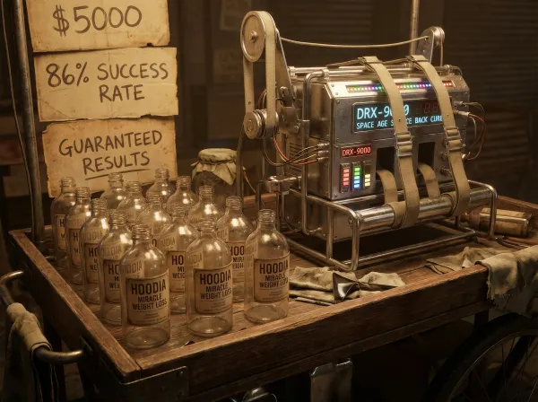 Don’t Let Them Hoodia-Wink You: Bunkum Reigns in Weight Loss Pills and Bad Back Devices