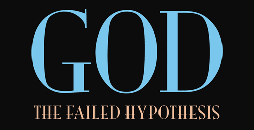 God: The Failed Hypothesis (detail of cover)