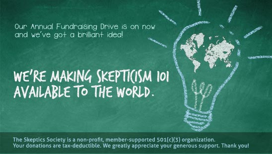 We're making Skepticism 101 available to the world! AND WE NEED YOUR HELP!
