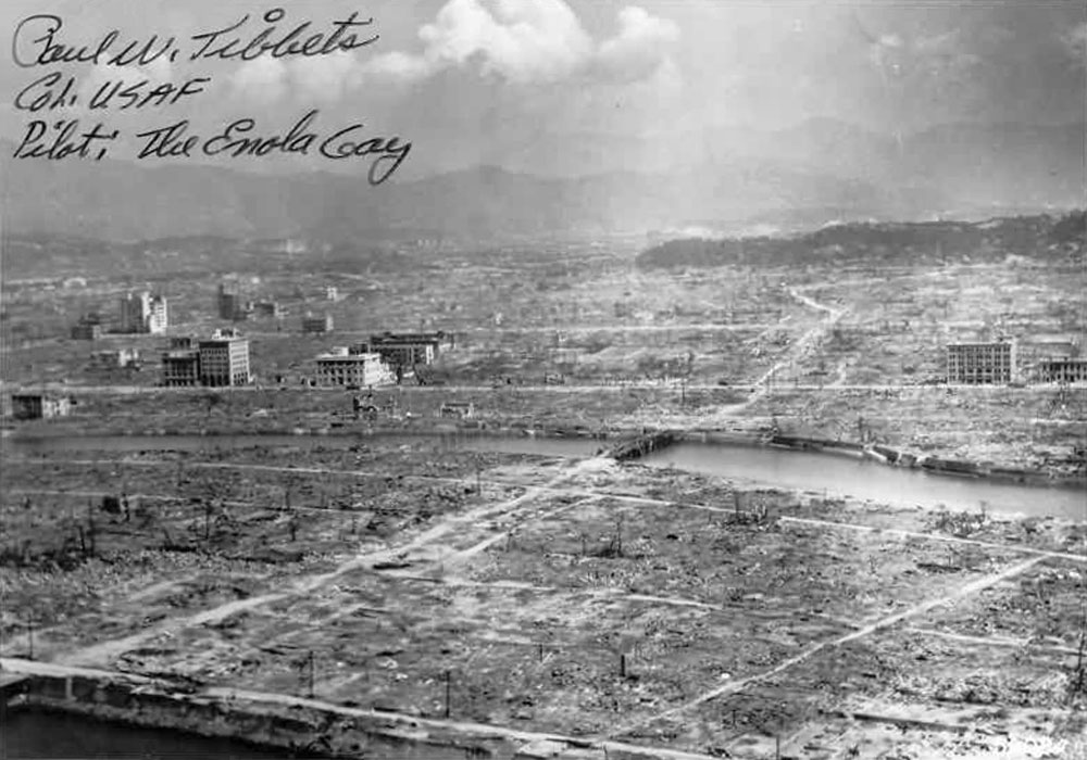 The aftermath of Little Boy (https://commons.wikimedia.org/wiki/File:Hiroshima_aftermath.jpg)