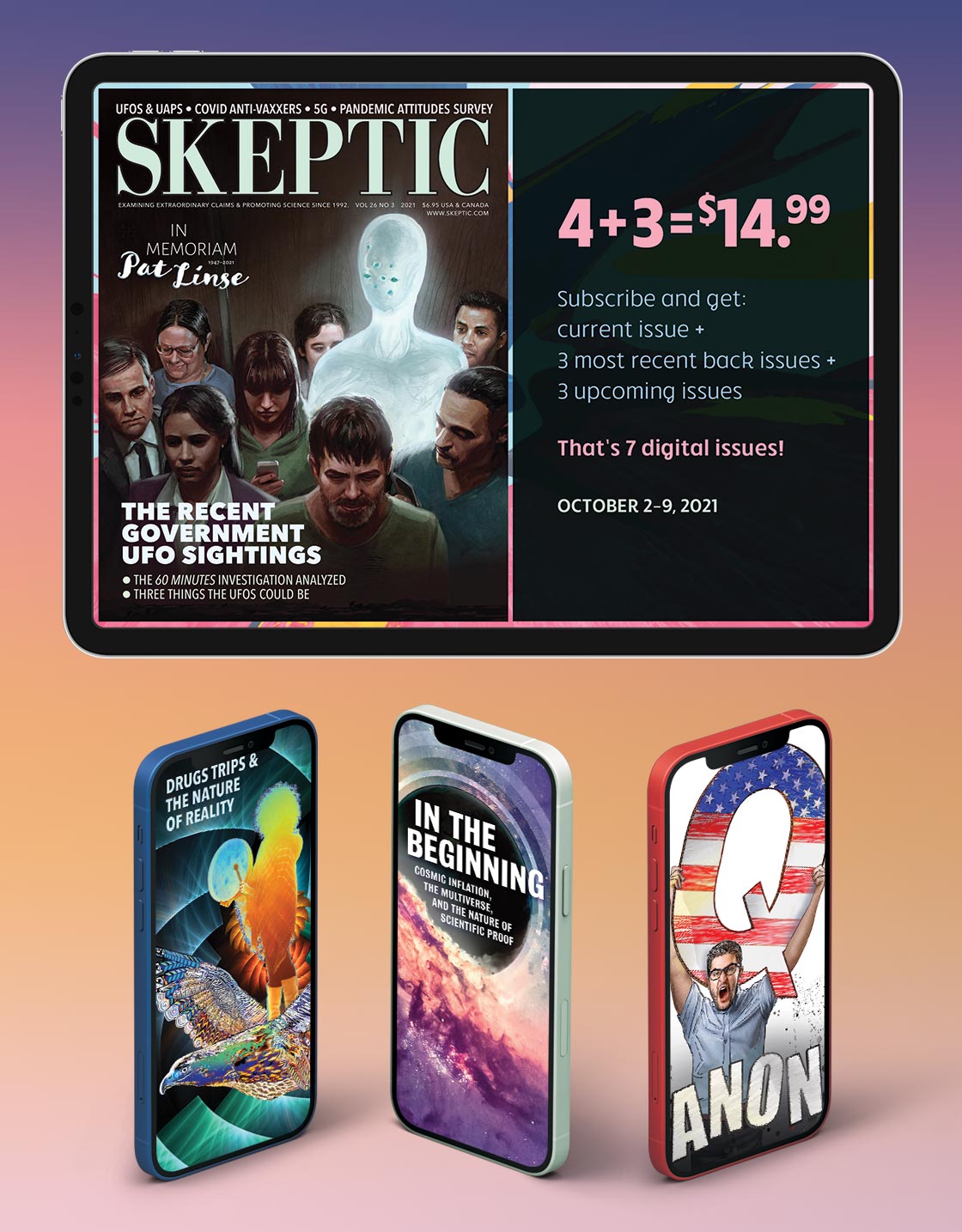 Skeptic Digital Subscriptions Sale