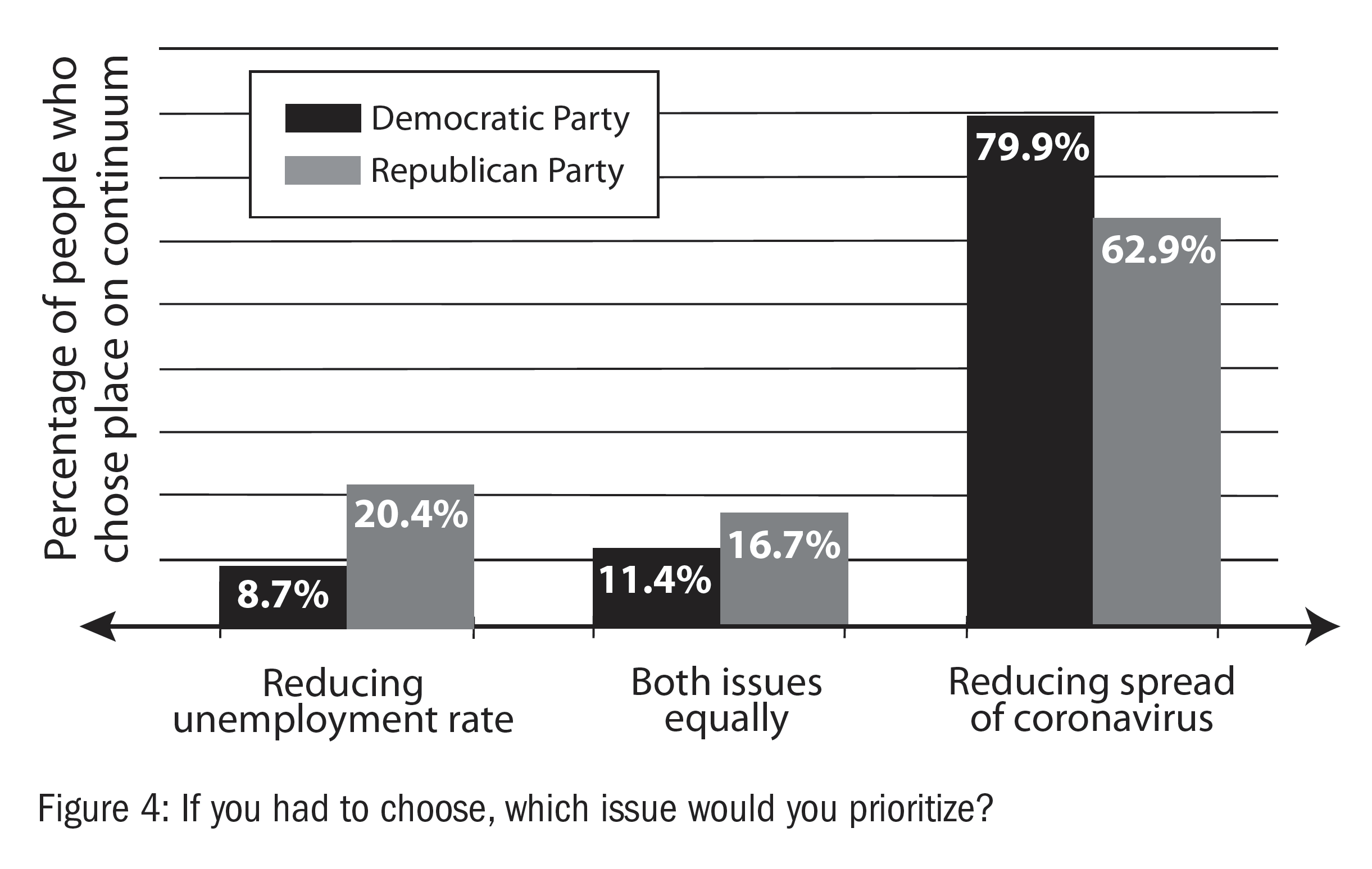 Figure 4: If you had to choose, which issue would you prioritize?