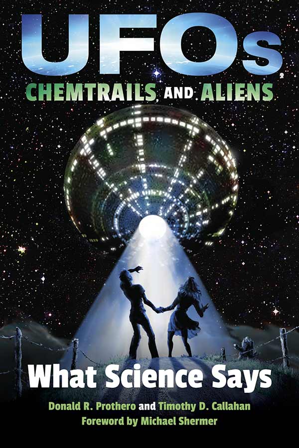 UFOs, Chemtrails, and Aliens: What Science Says (book cover)