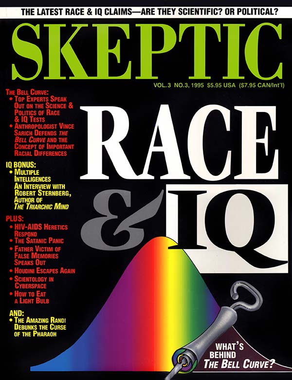 Skeptic magazine, vol 3, no 3