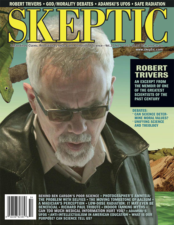 Skeptic magazine, vol 20, no 4 (cover)