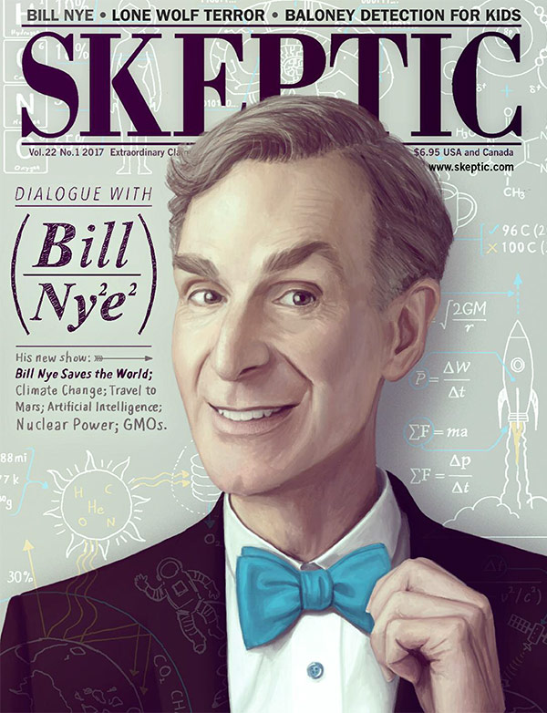 Skeptic magazine, vol 22, no 1 (cover)