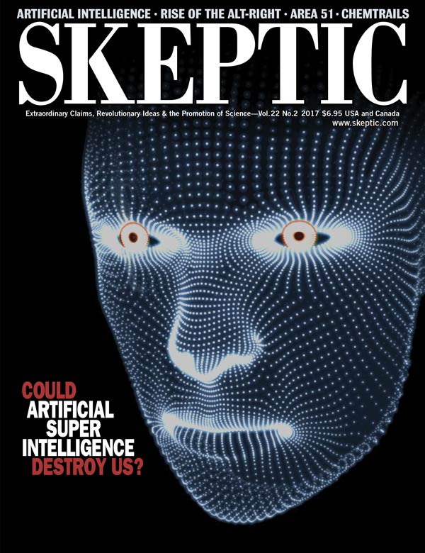 Skeptic magazine, vol 22, no 2 (cover)