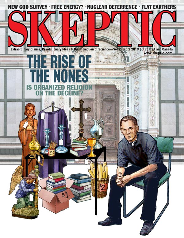Skeptic magazine, vol 23, no 2 (cover)
