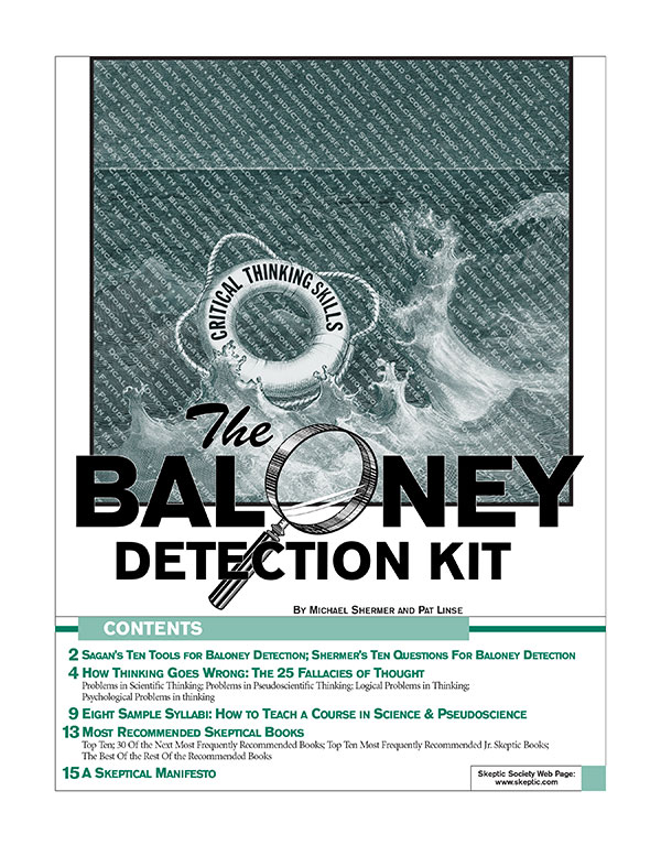 The Baloney Detection Kit (cover)