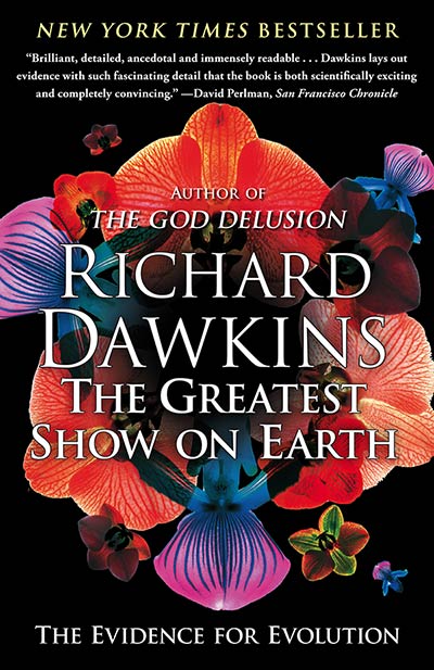 The Greatest Show on Earth: The Evidence for Evolution (book cover)