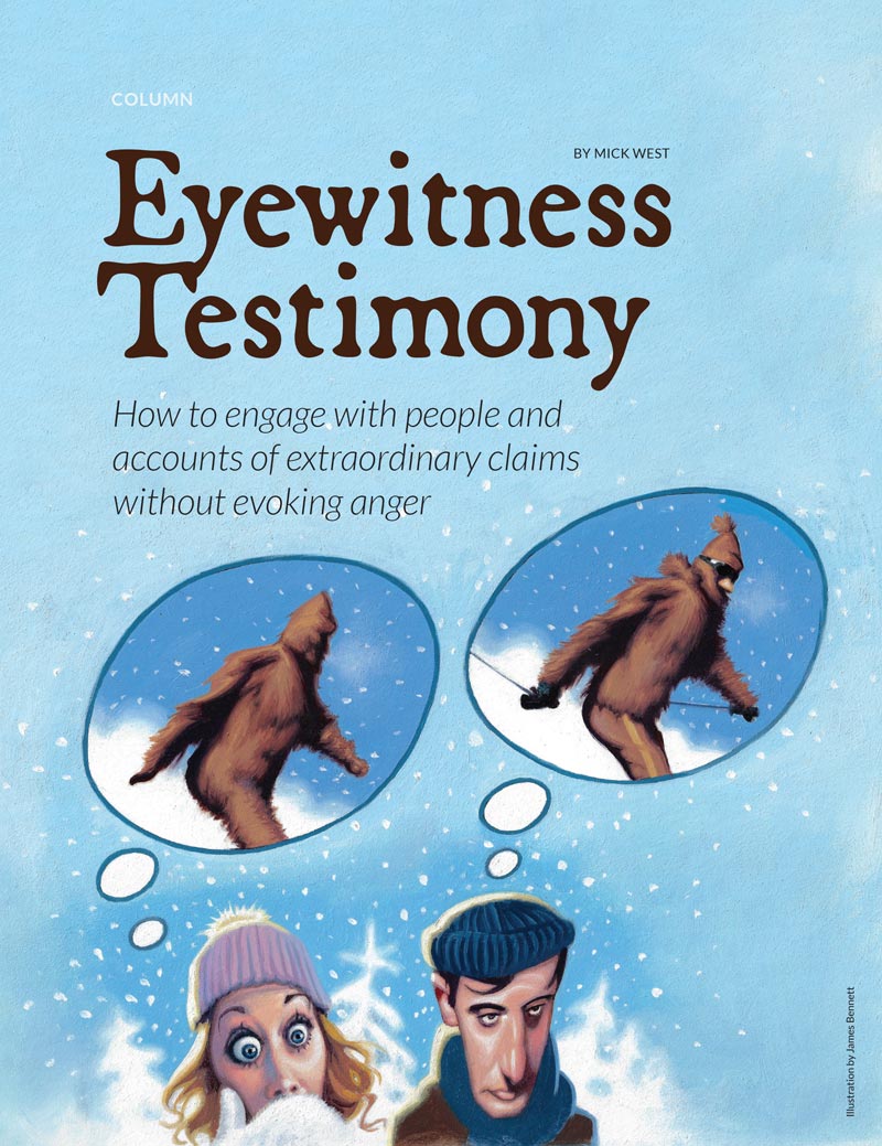 Eyewitness Testimony (in Skeptic Magazine 27.1: Transgender Matters)