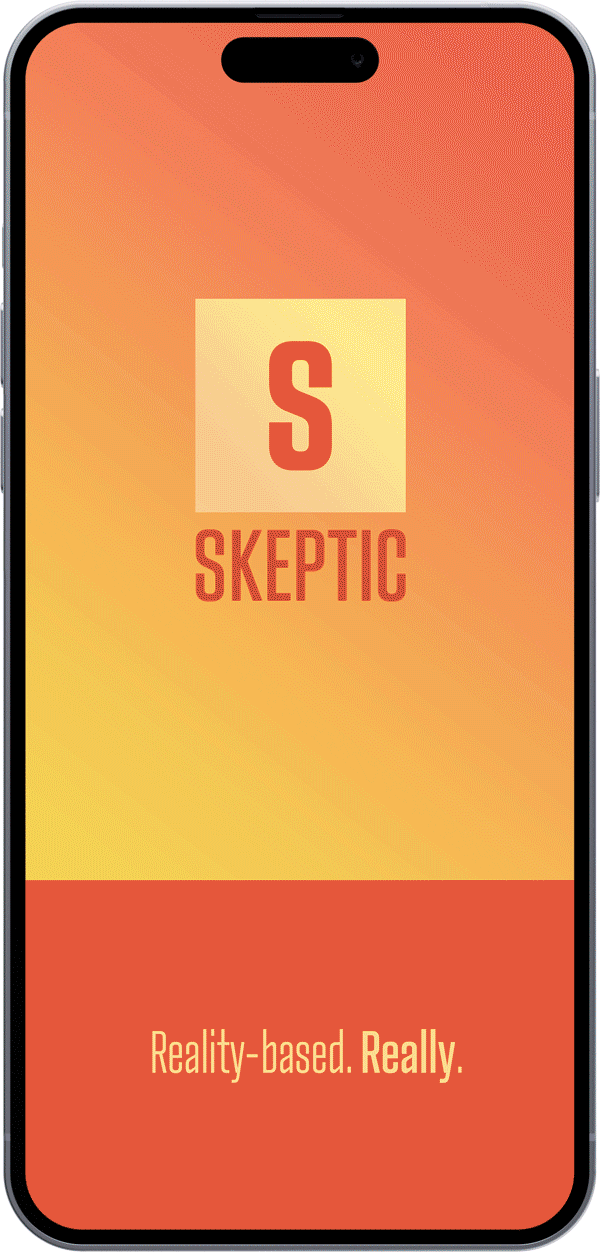 Skeptic Magazine App on iPhone