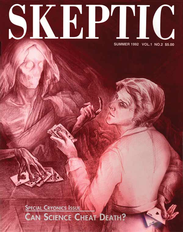 Skeptic Magazine issue 1.2 (cover)