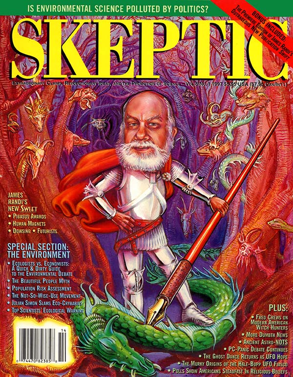 Skeptic magazine issue 5.1 (cover)