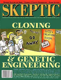 Skeptic magazine 7.2 (cover)