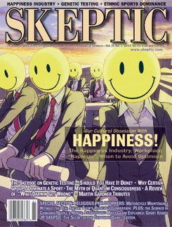 Skeptic magazine, vol 16, no 1 (cover art by Paul Duffield)