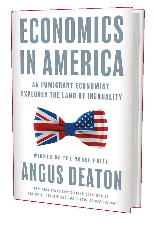 Economics in America: An Immigrant Economist Explores the Land of Inequality (book cover)
