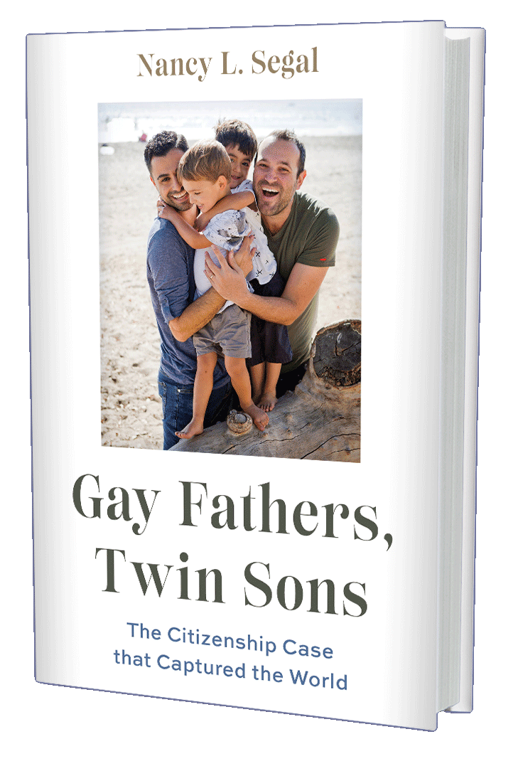 Gay Fathers, Twin Sons: The Citizenship Case That Captured the World (book cover)