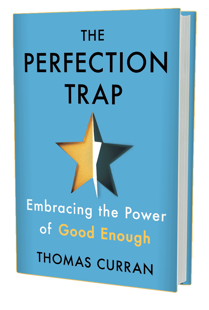 The Perfection Trap: Embracing the Power of Good Enough (book cover)