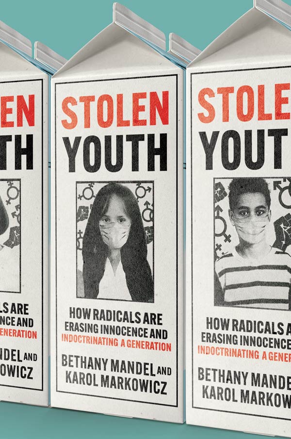 Stolen Youth: How Radicals Are Erasing Innocence and Indoctrinating a Generation (book cover)