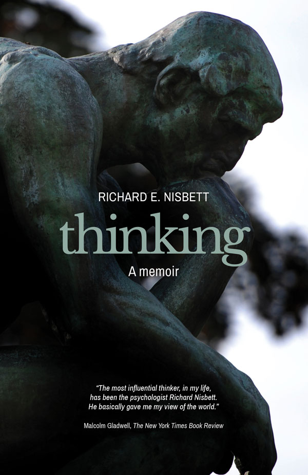 Thinking: A Memoir (book cover)