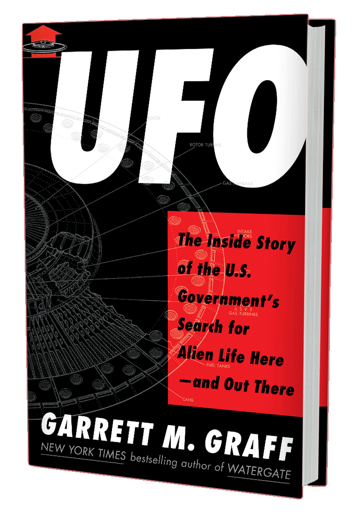 UFO: The Inside Story of the US Government's Search for Alien Life Here―and Out There (book cover)