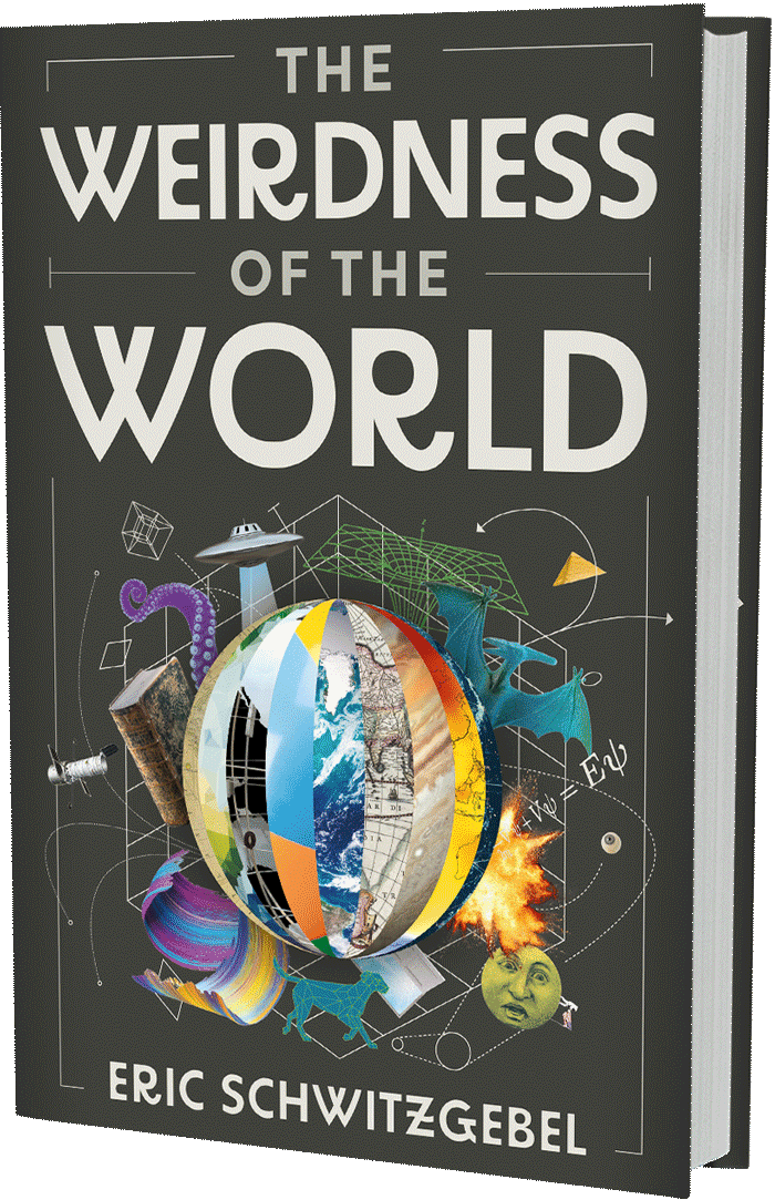 The Weirdness of the World (book cover)