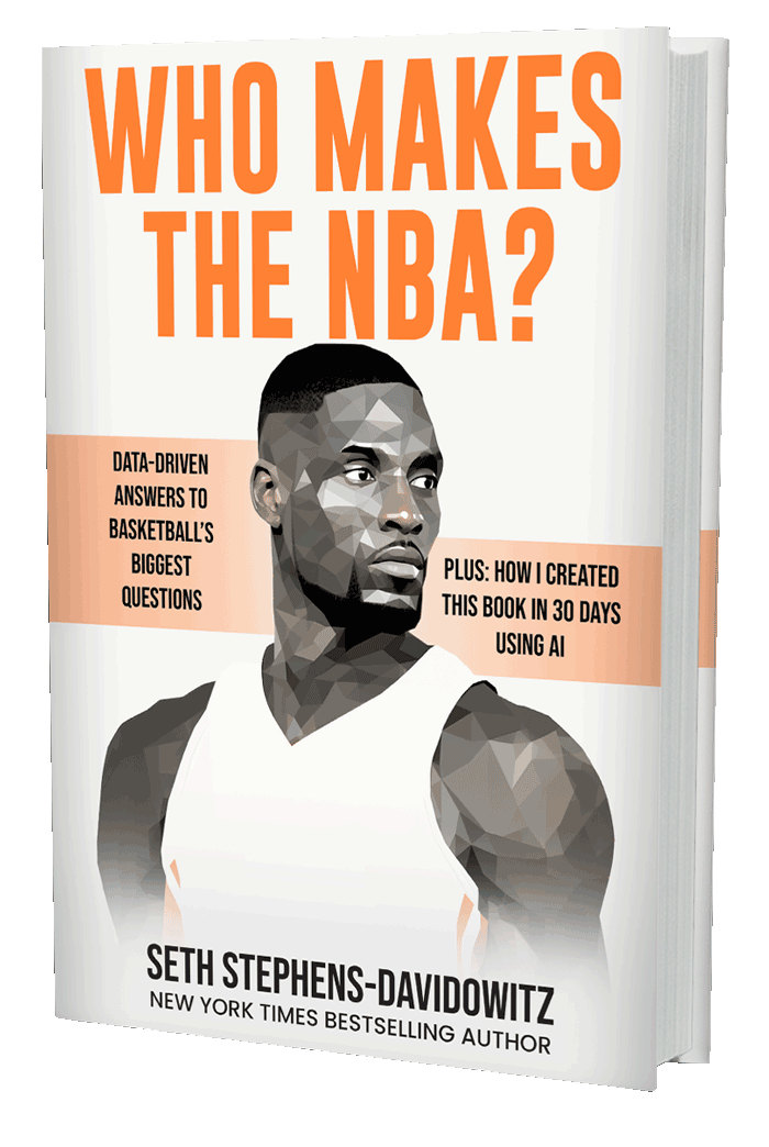 Who Makes the NBA?: Data-Driven Answers to Basketball's Biggest Questions (book cover)