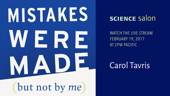 Science Salon: Carol Tavris