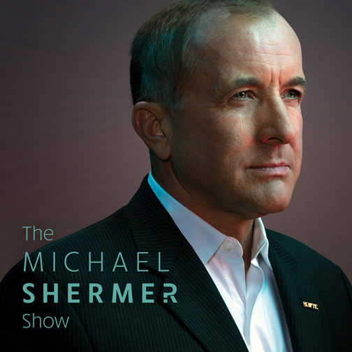 The Michael Shermer Show (portrait of Michael Shermer by Jeremy Danger)