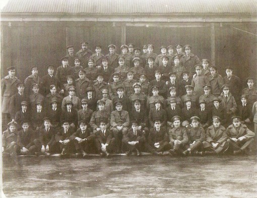 Photo of squadron allegedly including the ghost of Freddy Jackson.