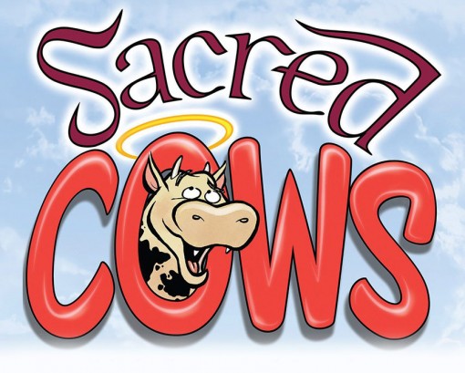 Sacred Cows (detail of book cover)