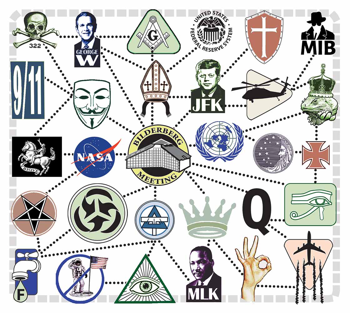 Conspiracy Theory Icons 2x 1 